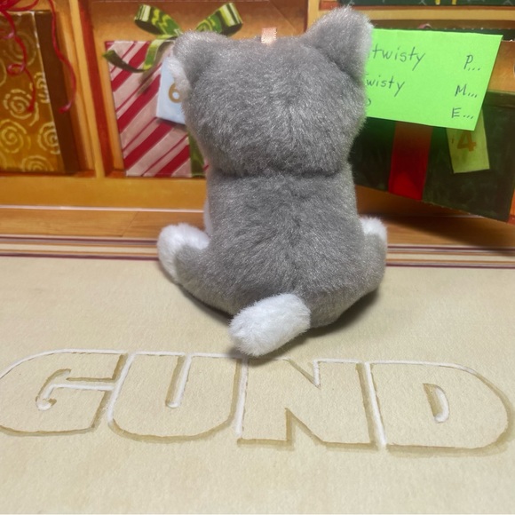1 BRAND NEW GUND MINI FLURRY HUSKY PLUSH ORNAMENT TOY APPROX 4” PRICE FIRM - Picture 7 of 16